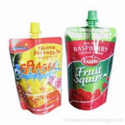 Spout Pouches for Coconut Juice, Jelly, Beverage, Juice, Water, Light and Oxygen-proof